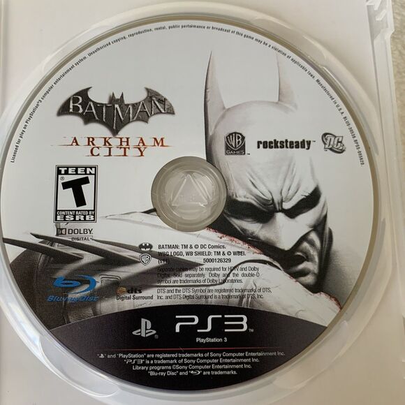 Batman Arkham City PS3 PlayStation 3 Complete CIB Tested - Picture 5 of 7
